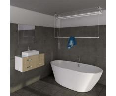 Stendibiancheria Da Soffitto Salvaspazio Per Interni E Esterni Con 5 Aste Da 150x280 Cm Stendinik