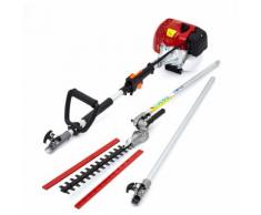 Tagliasiepi Tagliaerba a Scoppio 58cc con asta Telescopica 2.5KW 3.3HP