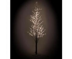 Albero Di Natale Luminoso Con 306 Led Luce Calda 24x24xh210cm Adami Marrone Innevato