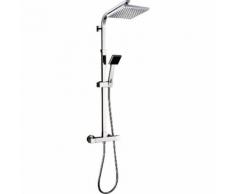 Bagno Doccia Set Completo Colonna Doccia Miscelatore Doccia Termostatico con Soffioni Doccia