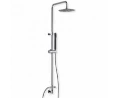 Colonna doccia tonda in ottone completa C40A42039CR Sphera