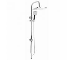 Colonna doccia serie oasi design quadro e risparmio acqua integrato