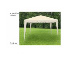 Gazebo richiudibile 3x3 beige