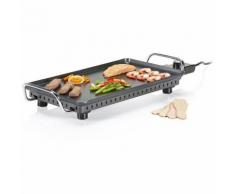 Barbecue Elettrico Grill Bistecchiera Da Tavolo Griglia 26X46cm 2500W Princess