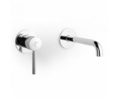 Miscelatore lavabo a muro due parti con canna POLLINI ACQUA DESIGN JESSY JE401CR | 250 mm