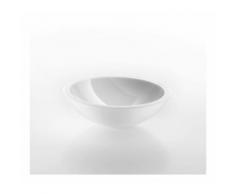 LAVABO IN VETRO TEMPERATO MING WHITE DIAM.30