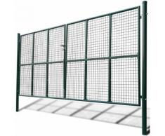 Cancello a Rete per Giardino 415 x 225 cm / 400 x 175 cm