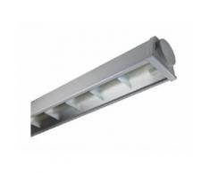 A258E - Beghelli - Plafoniera acciaio e led 2x58W D 4000K