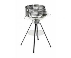 Barbecue A Carbone Carbonella In Acciaio Ferraboli Girasole Inox