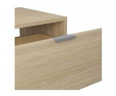 Cassettone Arredo bagno | Shabby Chic - Maniglia con rallentante - 100x40x25 cm
