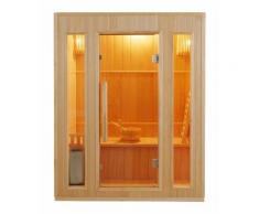 Sauna finlandese tradizionale SAKURA da 3 posti