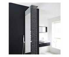 Pannello Doccia Termostatico Idromassaggio Completo con Soffione a Pioggia e Cascata