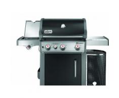 Barbecue a Gas Weber Spirit Premium E-330 GBS BLACK-INOX Piastra in ghisa con carrello modello