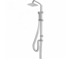 Pannello Colonna Doccia A Ponte Soffione E Doccetta In Ottone 108x35,5xh13cm Dekker Malta 2