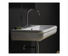 Lavabo sospeso 55 cm Azzurra Charme stile classico ceramica monoforo