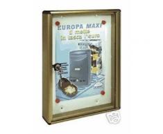 Bacheca porta avvisi Alubox alluminio anodzzato/ghisa
