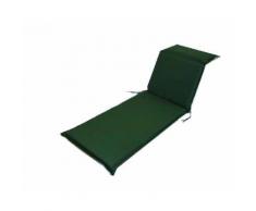 CUSCINO LETTINO VERDE 190X60X7 GIARDINO MADE IN ITALY FABOTEX