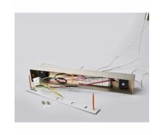Lampada a sospensione LED Nora in legno, 78 cm