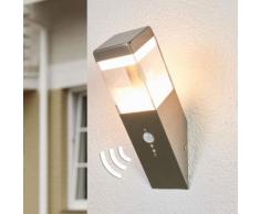 Applique LED da esterni Baily a fiaccola, sensore