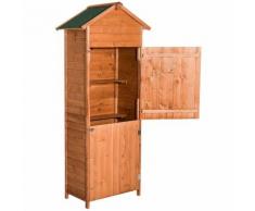 Casetta in legno per gli attrezzi da esterno, 190x79x49 cm