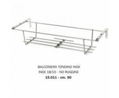 BALCONIERA - no ruggine - TONDINO INOX