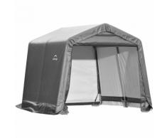 Capanno in PVC Gazebo Ricovero per Attrezzi da Giardino Box Casetta Capannone