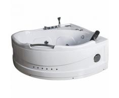 Vasca Da Bagno Idromassaggio Angolare 140x140 Cm Idroness Euribia 804