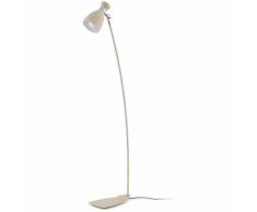 RETRO Lampada da terra piantana metallo beige vintage FARO 20019