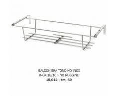 BALCONIERA - no ruggine - TONDINO INOX
