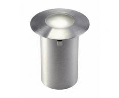 Lampade da incasso per esterno a LED 0.3 W Bianco caldo SLV Trail Lite 227462 Acciaio