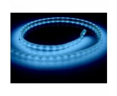Striscia LED 220V AC SMD5050 60 LED/m 4 Metri Azzurro