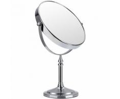 Specchio cosmetico 10x, 20 cm, specchio doppio per trucco, BBM006
