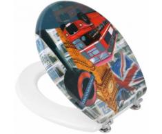 Copriwater In Mdf 3d Disegno London