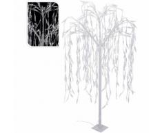 ALBERO WILLOW TREE 360 LED BIANCO FREDDO 180 CM ADDOBBI ALBERO NATALE
