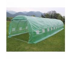 Serra tunnel da giardino ALTHEA - 36m² - 12 x 3 x 2 m
