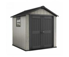 Casetta da Giardino in Resina 224x229x242 cm Verniciabile - KETER OAKLAND 757