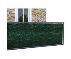 6 Telo Ombreggiante 3x1 Ringhiera Verde PVC Arella Rete Terrazzo Ombra Balcone
