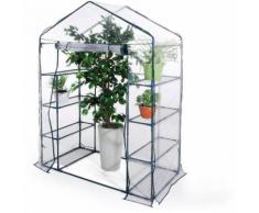 Serra Da Giardino In Metallo E Pvc 8 Ripiani Bertozzi