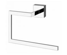 Porta asciugamani ad anello pollini acqua design P1014 | Cromo
