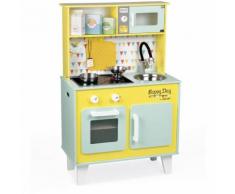 JANOD CUCINA HAPPY DAY CON ACCESSORI BAMBINI GIOCHI CUCINARE CUOCO