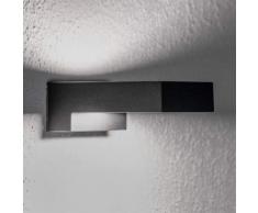 Applique LED nera Natalja da bagno