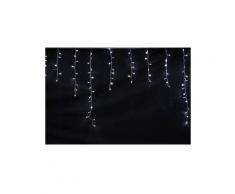 Tenda sfalsata natalizia 144 led luce bianca con flash 14410298 (48647)