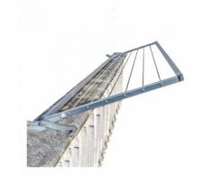 STENDIBIANCHERIA MURETTO 263 CM STENDINO STENDINI MURO RICHIUDIBILE RIBALTABILE