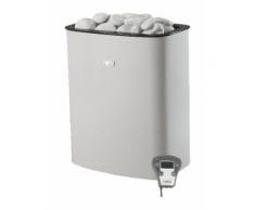 Stufa sauna NARVI prima qualità finlandese NCE da 6 a 9 Kw | Bianco - 9 kW - comando non incluso