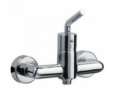 Miscelatore doccia esterno in ottone cromato Jacuzzi Rubinetteria Aquasoul