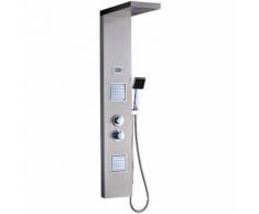 Pannello LCD Colonna Doccia in Acciaio Inox con Getti Idromassaggio Funzioni da Massaggi Doccia a