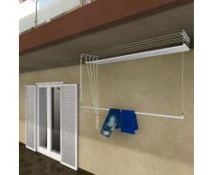 Stendibiancheria Da Soffitto Salvaspazio Per Interni E Esterni Con 5 Aste Da 200x270 Cm