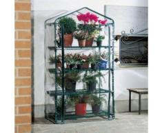 Serra Da Giardino In Acciaio 4 Ripiani Con Telo Rama Azalea Big Verde