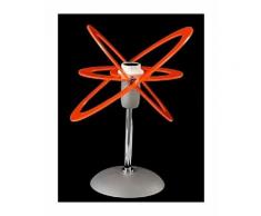 Abat-jour ba-stella 014 lampada tavolo bambini plexiglass interno e14, colore giallo