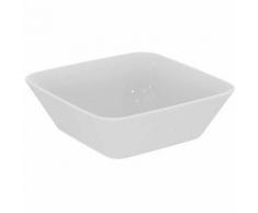 Lavabo da appoggio 40X40 con bordo ultra sottile Ideal Standard Connect Air